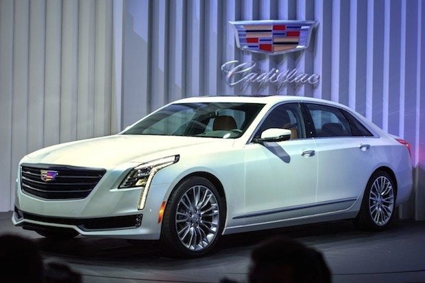 The newly unveiled Cadillac CT6 sedan. (Courtesy Photo)
