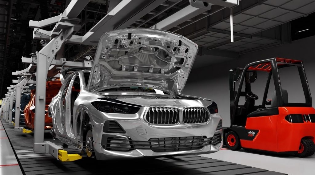 BMW is using Nvidia Omniverse for its virtual factory planning. Photo: BMW