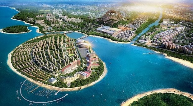 The Qingdao hospital will be located in Dalian Wanda’s Oriental Movie Metropolis, which is slated to open in 2017. (Dalian Wanda)