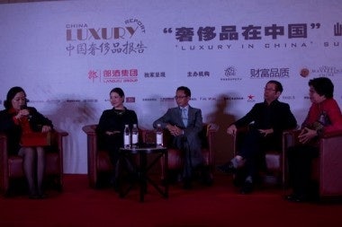 “Luxury Market in China" Summit in Shanghai
