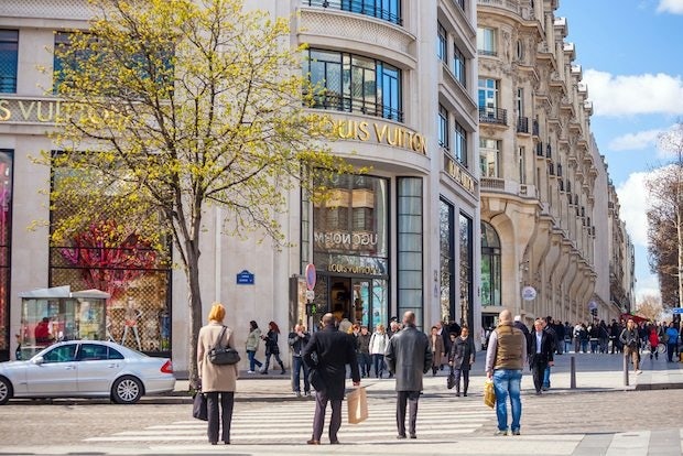 A Louis Vuitton store in Paris. (Shutterstock)