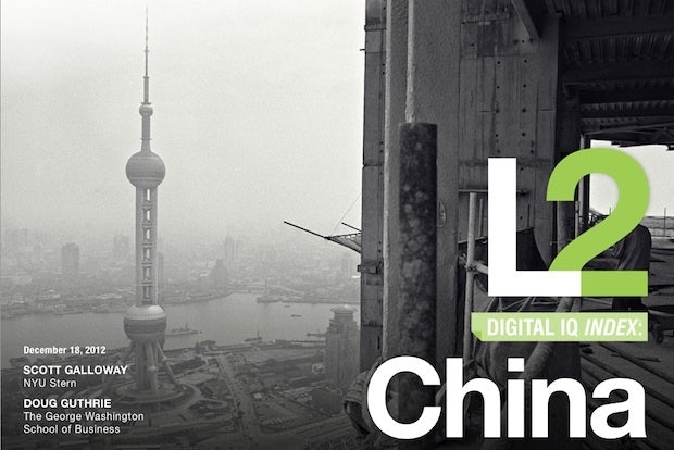 L2 Digital Index: China 2012