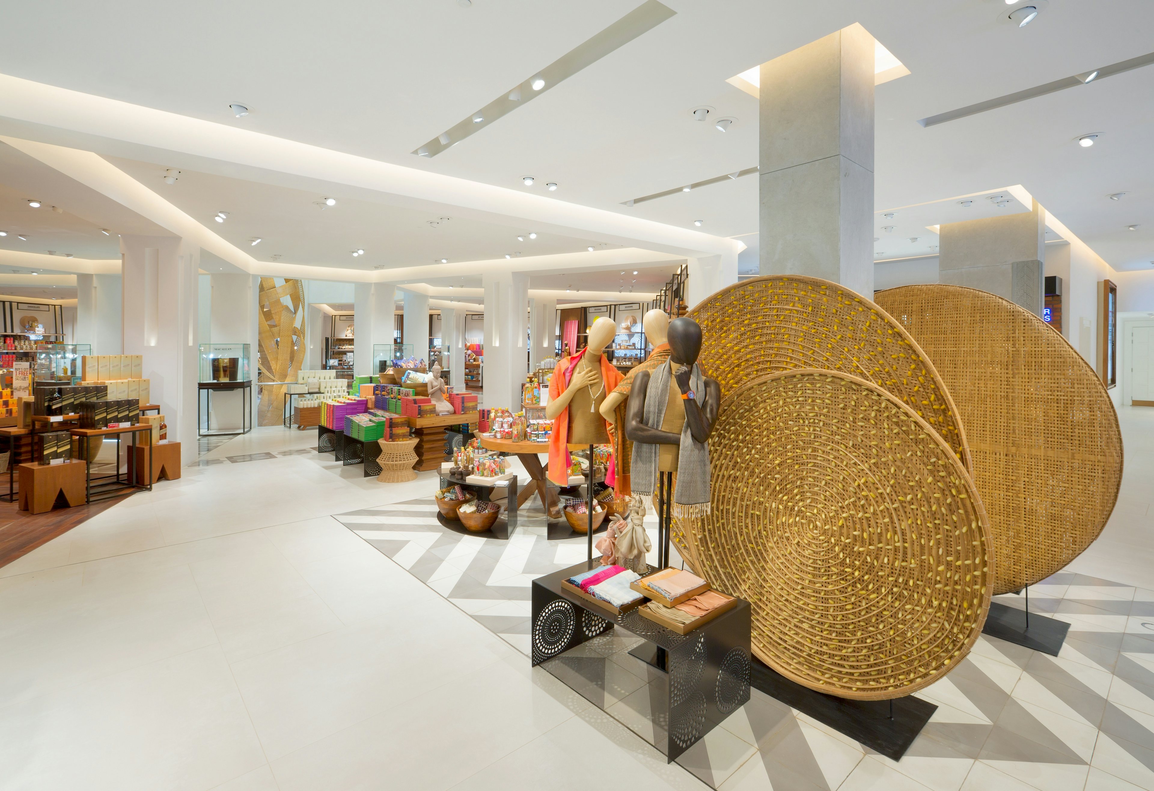 The new T Galleria in Siem Reap stocks both international luxury brands and traditional Cambodian handicrafts. (Courtesy Photo)