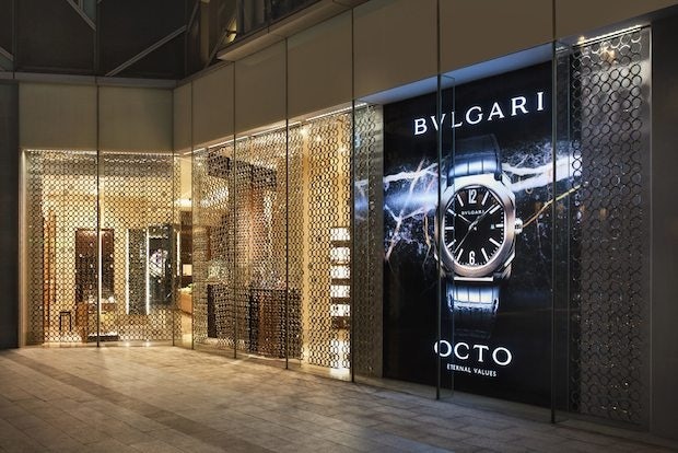 A Bulgari store in Shanghai. Luxury watches have seen a significant China sales slump since the start of China's anti-corruption campaign. (Shutterstock)