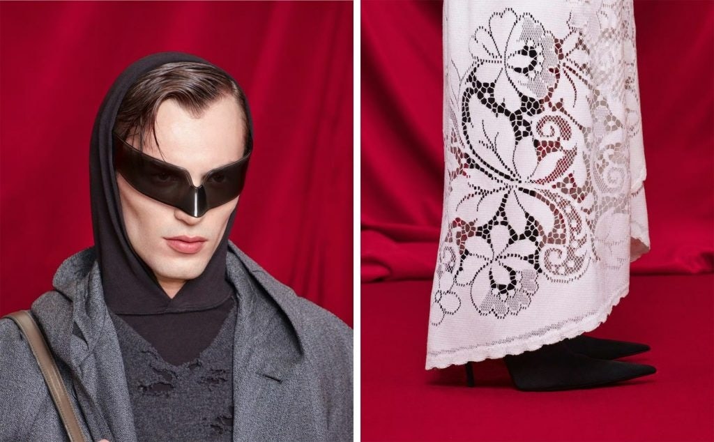 Balenciaga unveiled its Summer 24 collection at Paris Fashion Week. Photo: Balenciaga