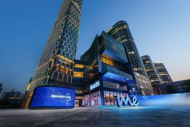 The new Mercedes me is located right beside the InterContinental hotel, scheduled to open this summer. (Courtesy Photo)
