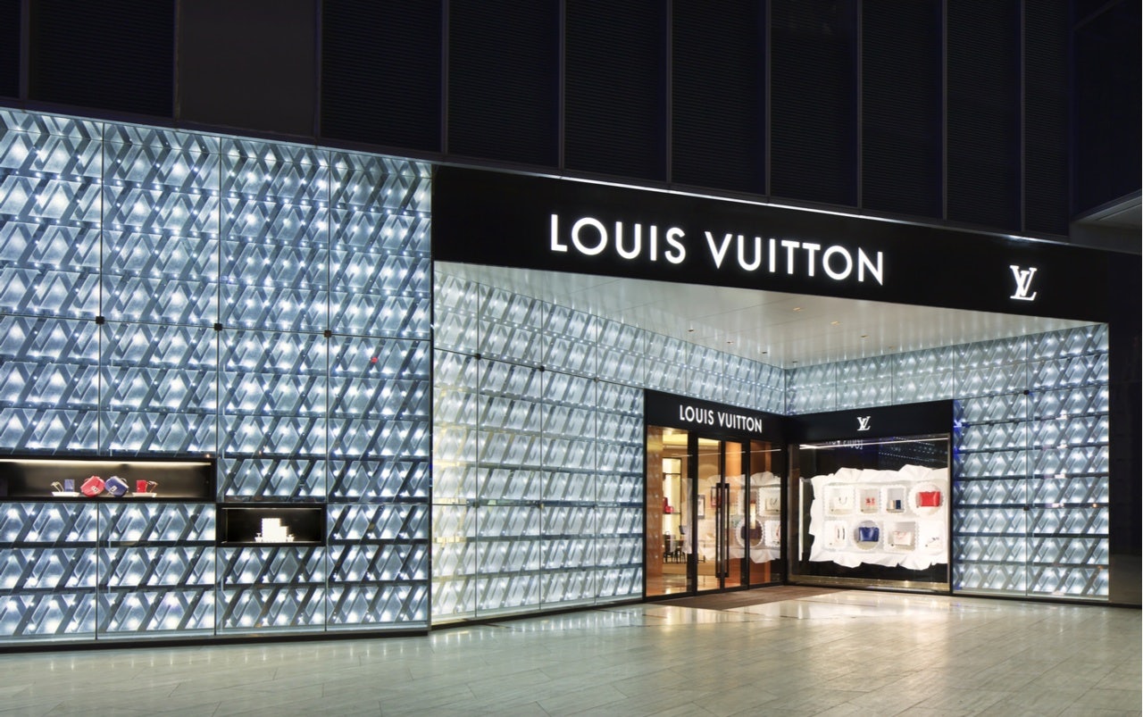 A Louis Vuitton st in Beijing. LVMH shares were hit sharply by news that Chinese border authorities have begun to cut down on daigou imports. Photo: Shutterstock