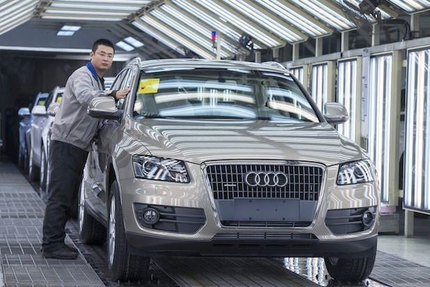 Audi production in China. (Ultimate Car Blog) 