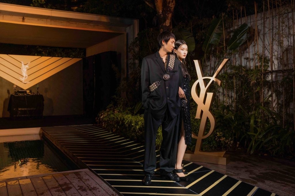 In mid-November, L’Oréal’s YSL Beauté and the duty-free retailer co-hosted their first-ever livestreamed outdoor poolside catwalk show in Hainan. Photo: via The Moodie Davitt Report.