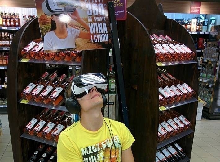 A Coolhobo VR Shopping assistant at a store. (Courtesy Photo)