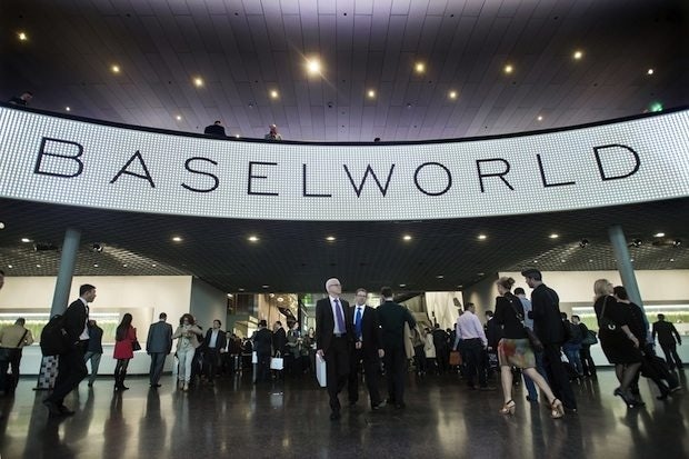 Guests arrive at Baselworld 2014 in Basel, Switzerland. (Baselworld)