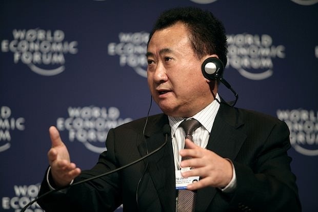 Wang Jianlin at the World Economic Forum in 2009. (World Economic Forum/flickr)