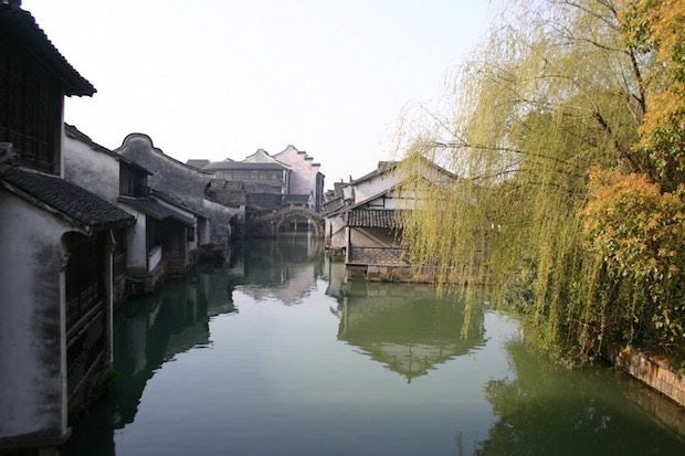 Wuzhen's renovated architecture and picturesque setting has made it a popular destination for Chinese tourists. (Jing Daily)