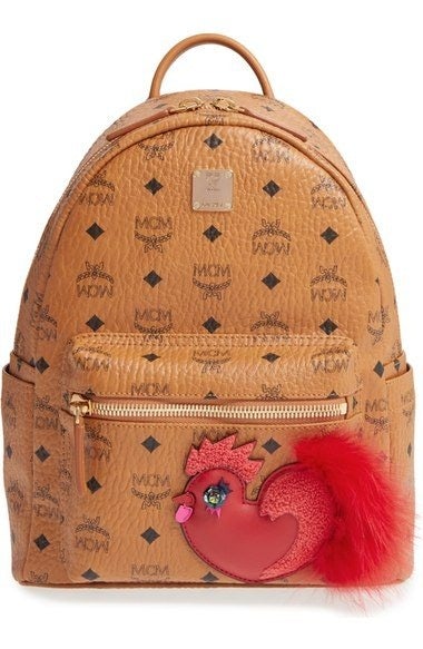MCM released a special-edition collection of bags with roosters for Chinese New Year.
