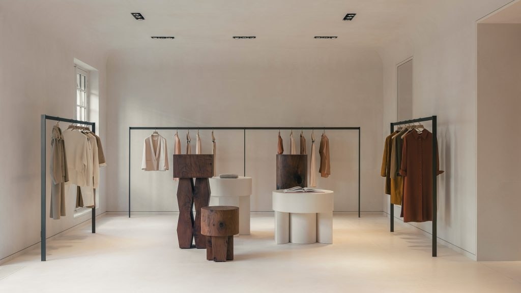 Interior of Icicle's flagship store on Avenue George V in Paris, France. Photo: Courtesy.