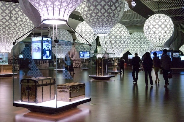 Louis Vuitton Voyages exhibition at the National Museum of China, 2011 