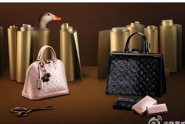 Louis Vuitton is still the most recognized luxury brand in Shanghai. (Weibo/Louis Vuitton)
