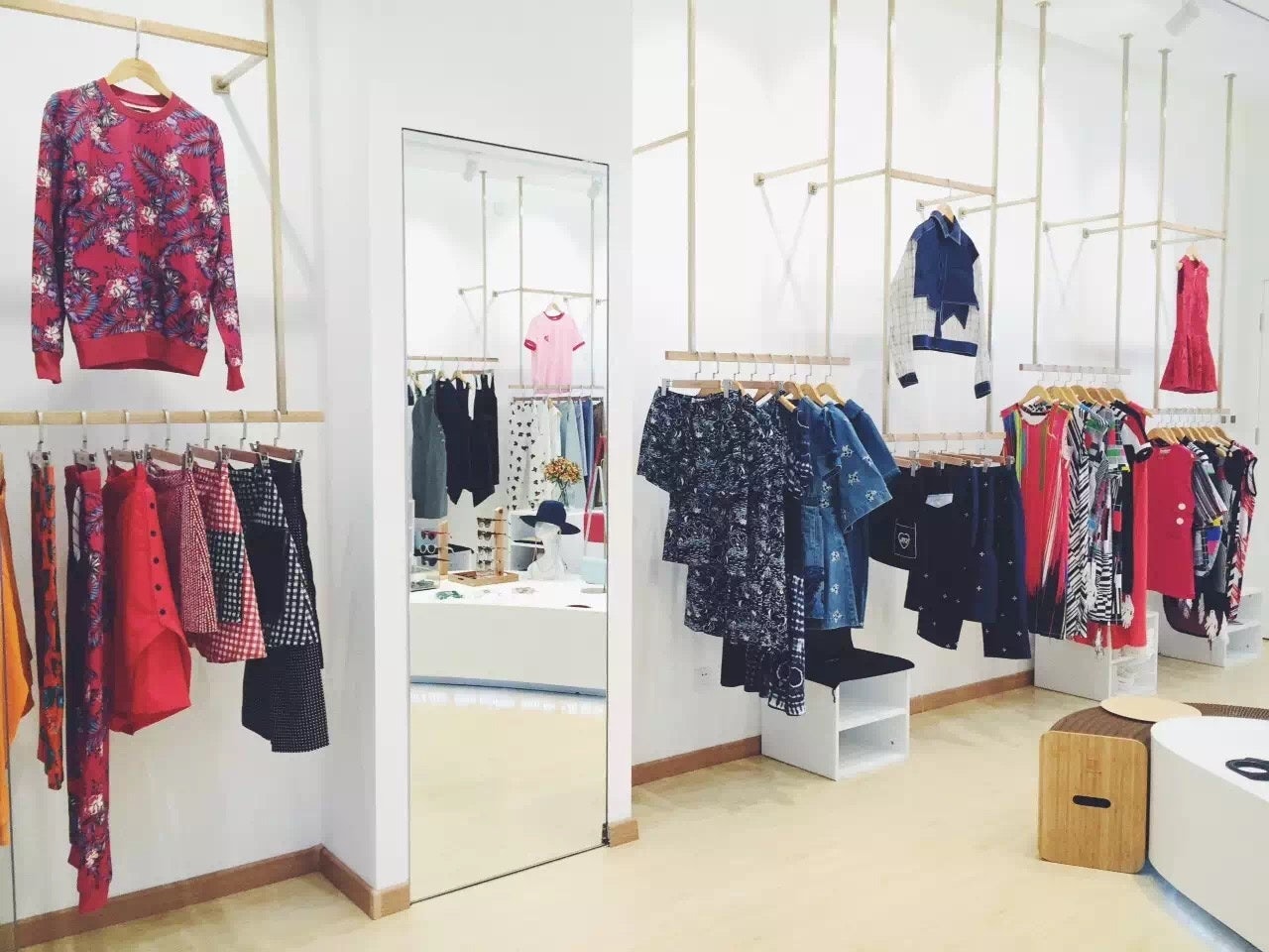 Inside Sseeroom, a multi-brand boutique that features international designers like House of Holland alongside Chinese rising stars. (Courtesy Photo)
