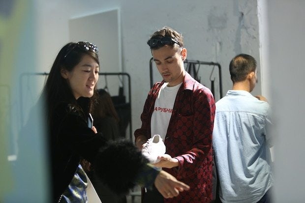 Opening Ceremony buyers at Mode Shanghai for Shanghai Fashion Week. (Courtesy Photo)