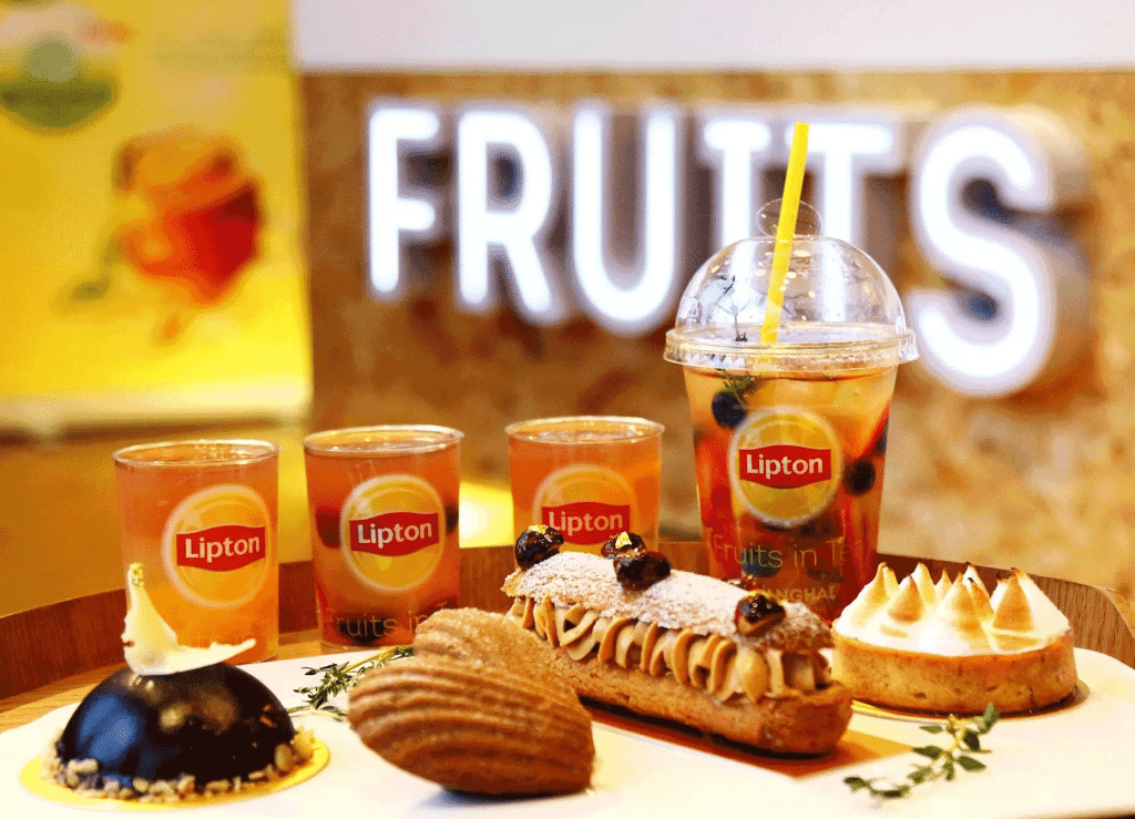 Lipton's four-day pop-up tea bar at Labelhood features a DIY counter and tea themed desserts. (Courtesy Photo)