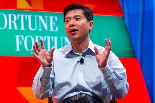 Robin Li, CEO of Baidu. (Flickr/Fortune Live Media)