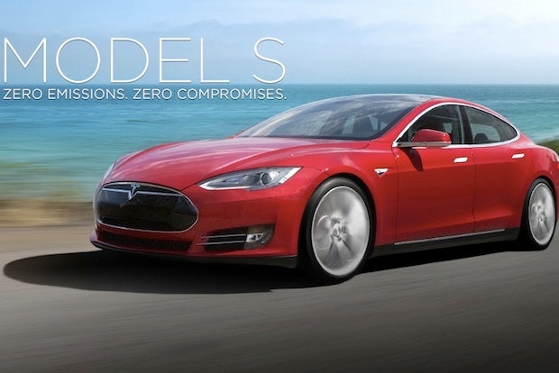 Tesla's Model S. (Tesla) 