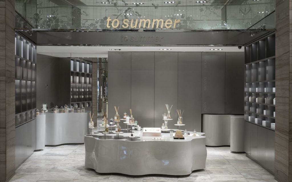 To Summer opened a pop-up store in Lane Crawford Beijing in 2020. Photo: Lane Crawford