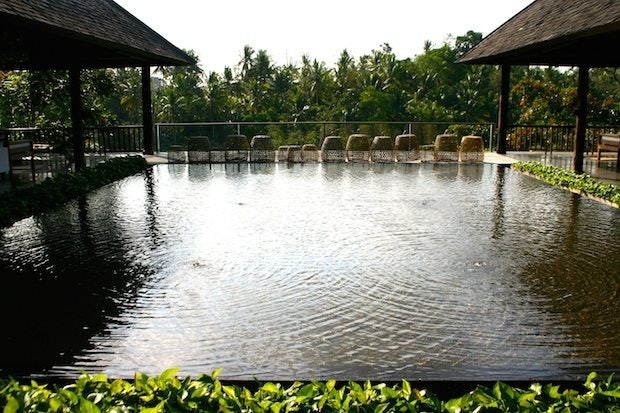 Komaneka's resort at Bisma features traditional Balinese elements. (Jing Daily)