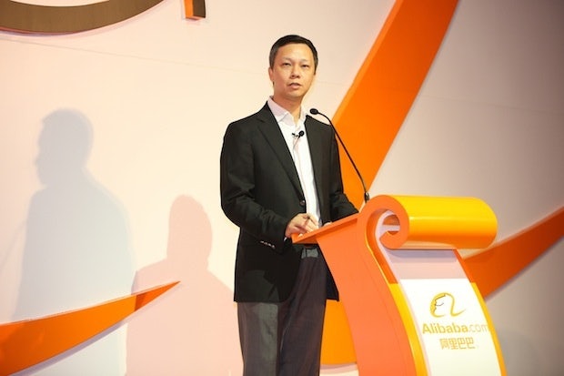 Incoming Alibaba CEO Jonathan Lu, who will be replacing Jack Ma.