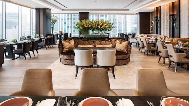 The main dining area of Motif, designed by Hong Kong architect André Fu. (Courtesy Photo)