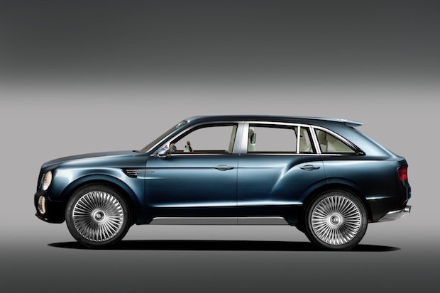 Bentley's EXP 9 F SUV concept