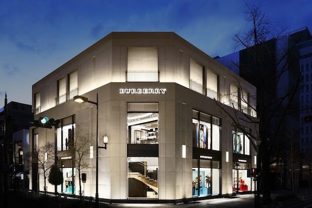 Burberry's new store in Osaka. (Courtesy Photo)