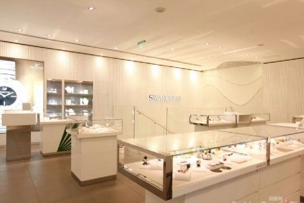 The interior of the new Swarovski Chinese flagship store. (Fashion Trend Digest)