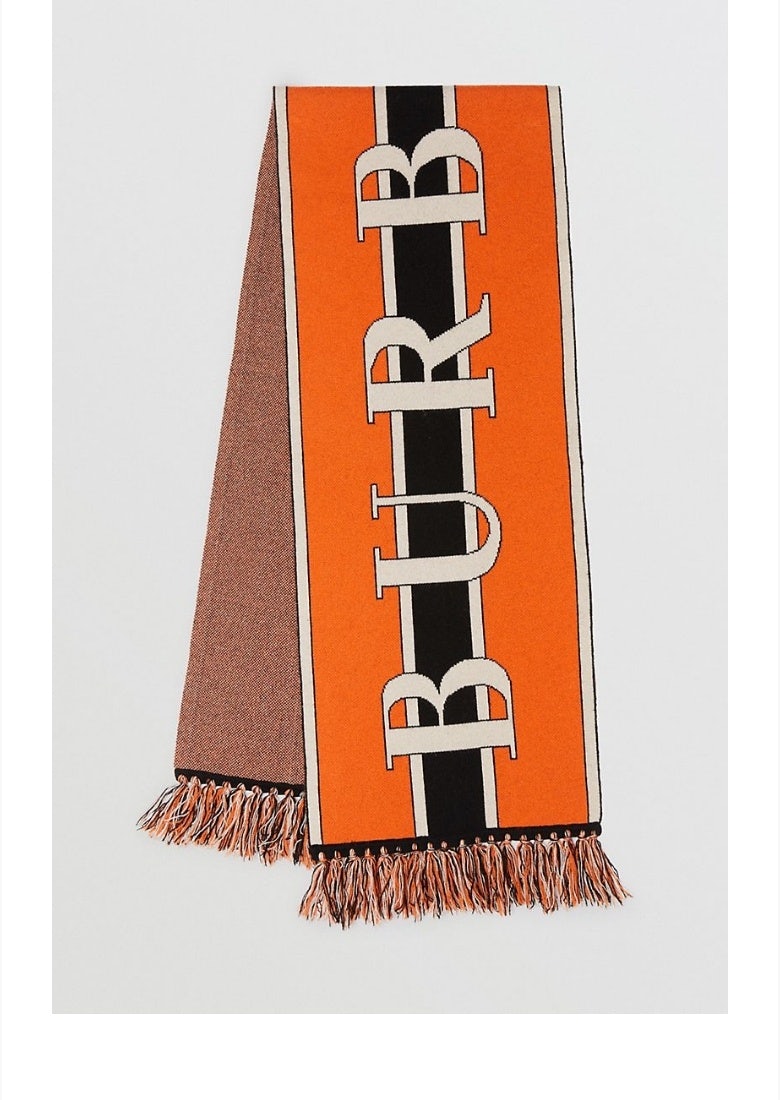 Burberry unveiled a special scarf for Chinese luxury shoppers. Courtesy photo
