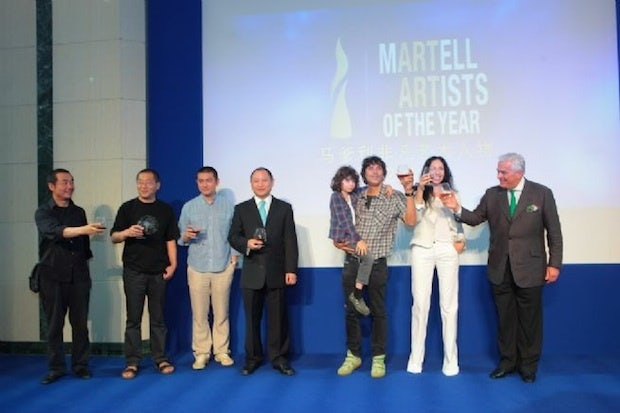 Last year's ceremony honored the work of artists like Sui Jianguo and Hai Bo
