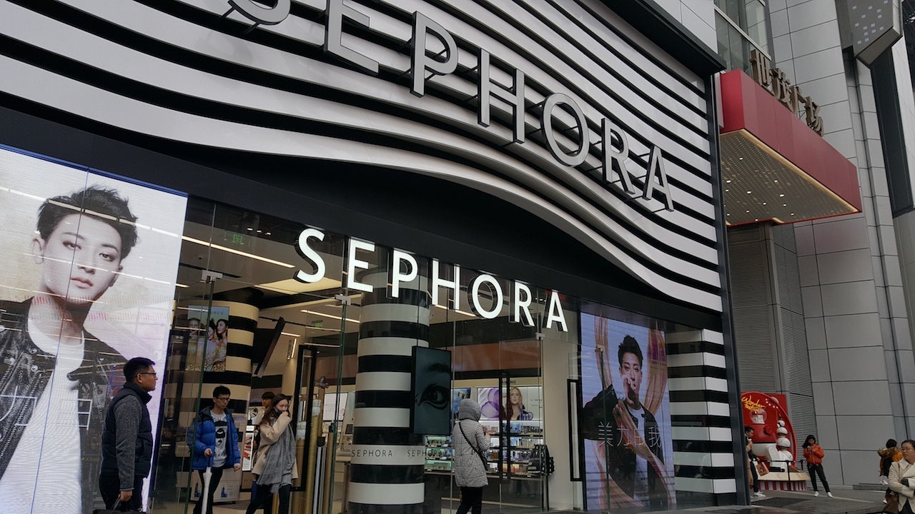 Sephora Lujiazui store in Shanghai. Photo: shutterstock.com