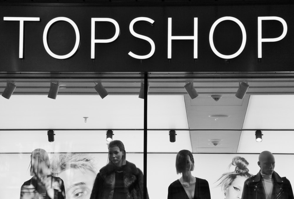British fashion brand Topshop closed its Shanghai and Hong Kong offices. Photo: Shutterstock