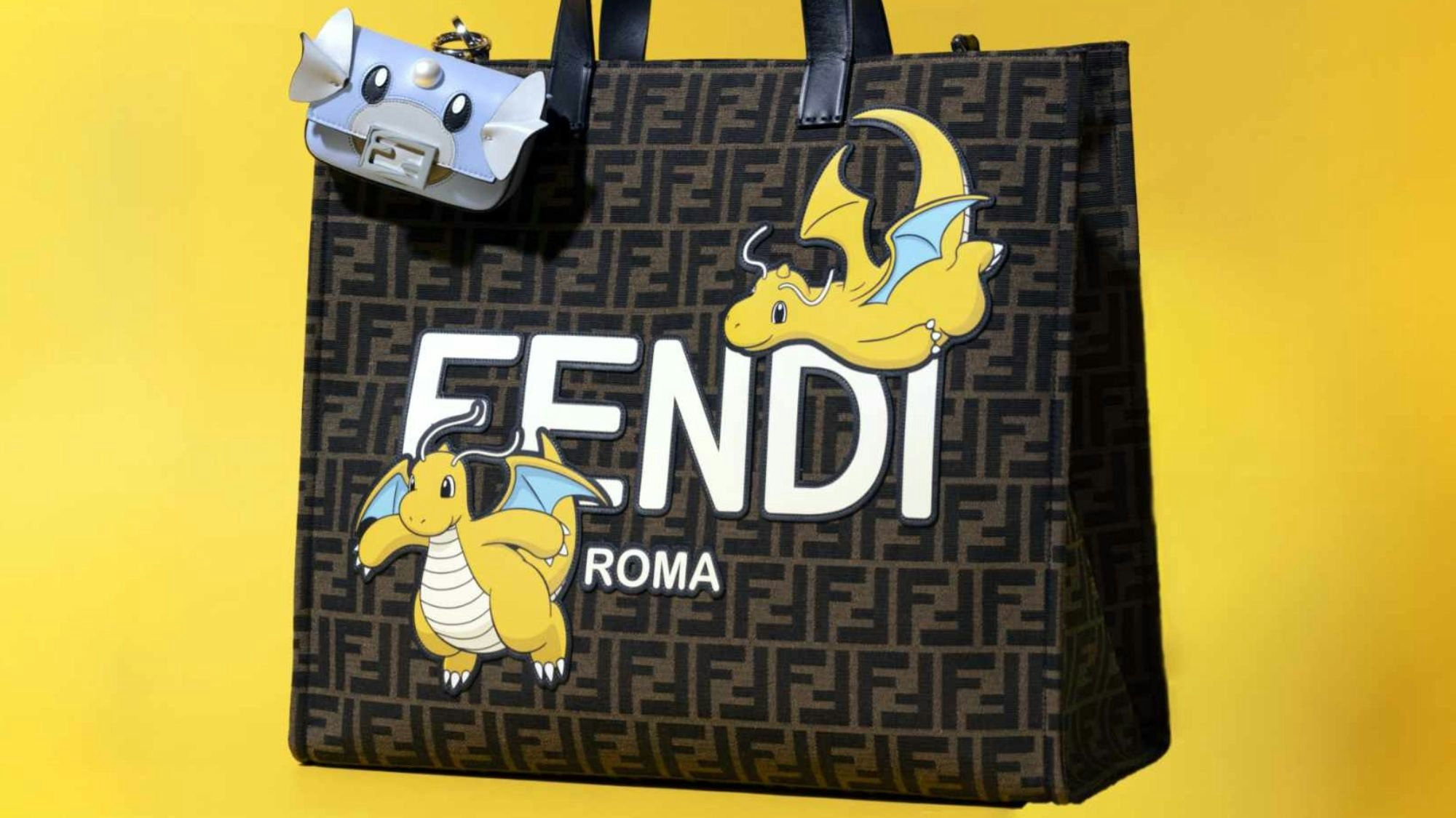 Starring Pokémon's Dragonite character, Fendi celebrates the Year of the Dragon in a playful way to connect with Asia, and Gen Z all over the world. Photo: Fendi/Fragment Design/Pokémon