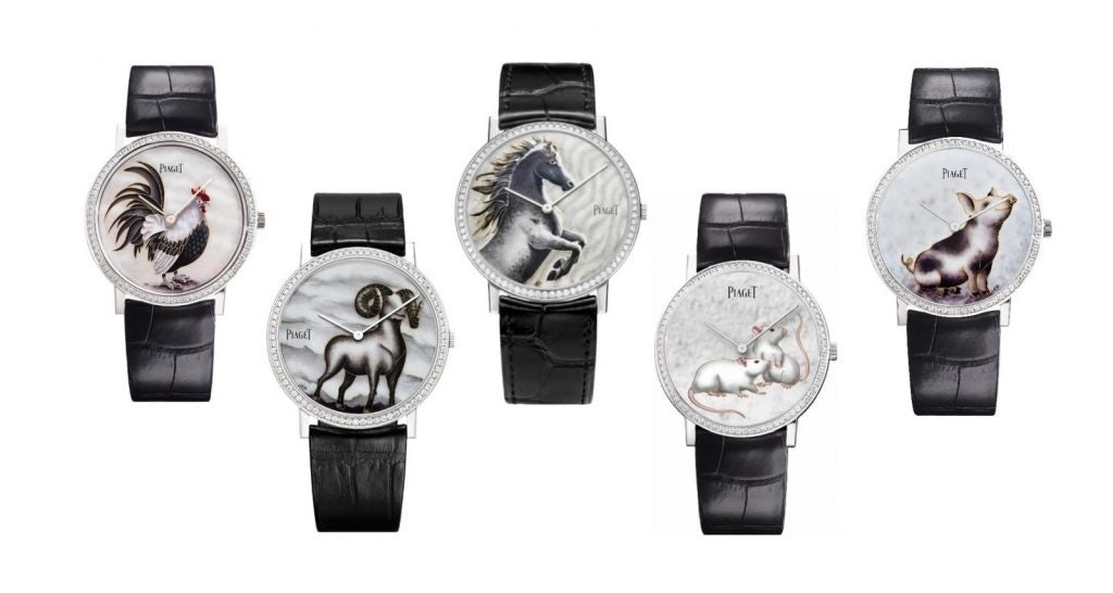 Piaget has presented an annual zodiac animal-themed limited edition watch since 2012. Photo: Piaget