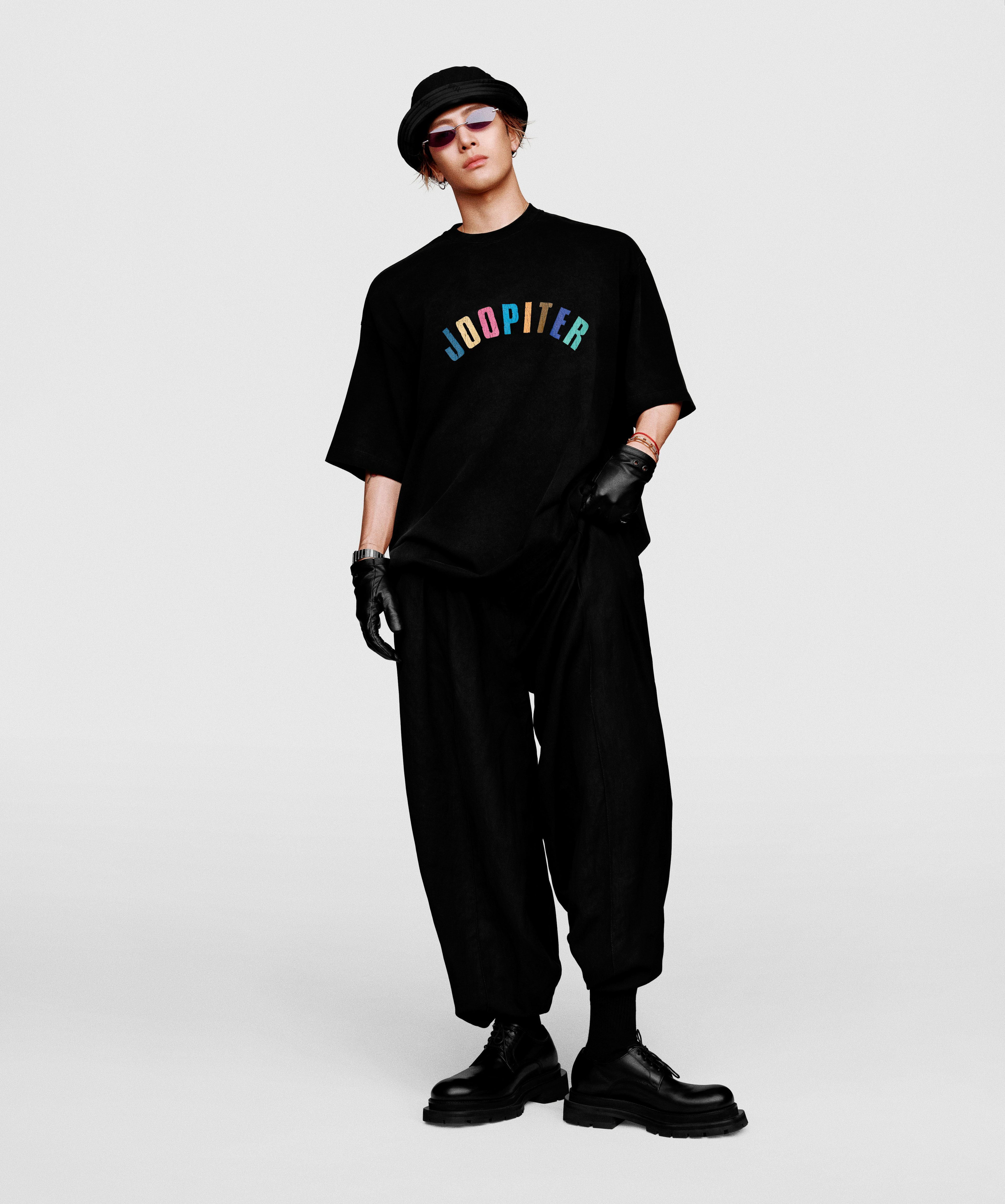 Jackson Wang models Team Wang x Joopiter merchandise. Image: Joopiter