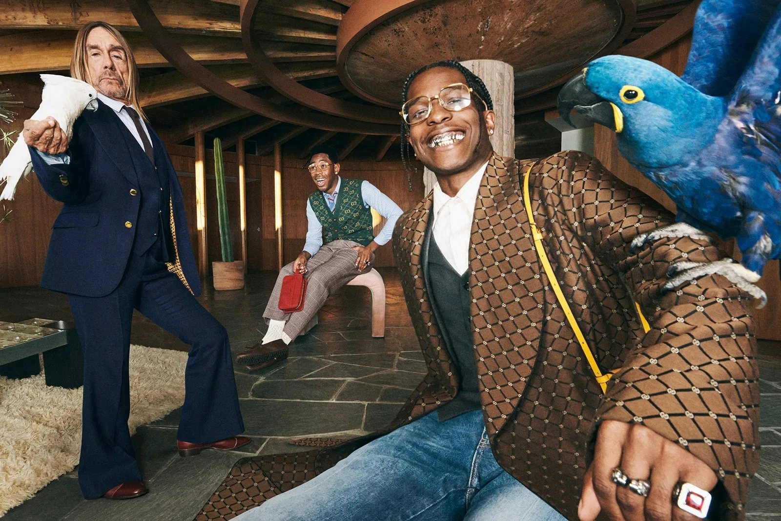 In Alessandro Michele's Gucci era, A$ap Rocky stars in Gucci's 2020 campaign. Photo: Gucci