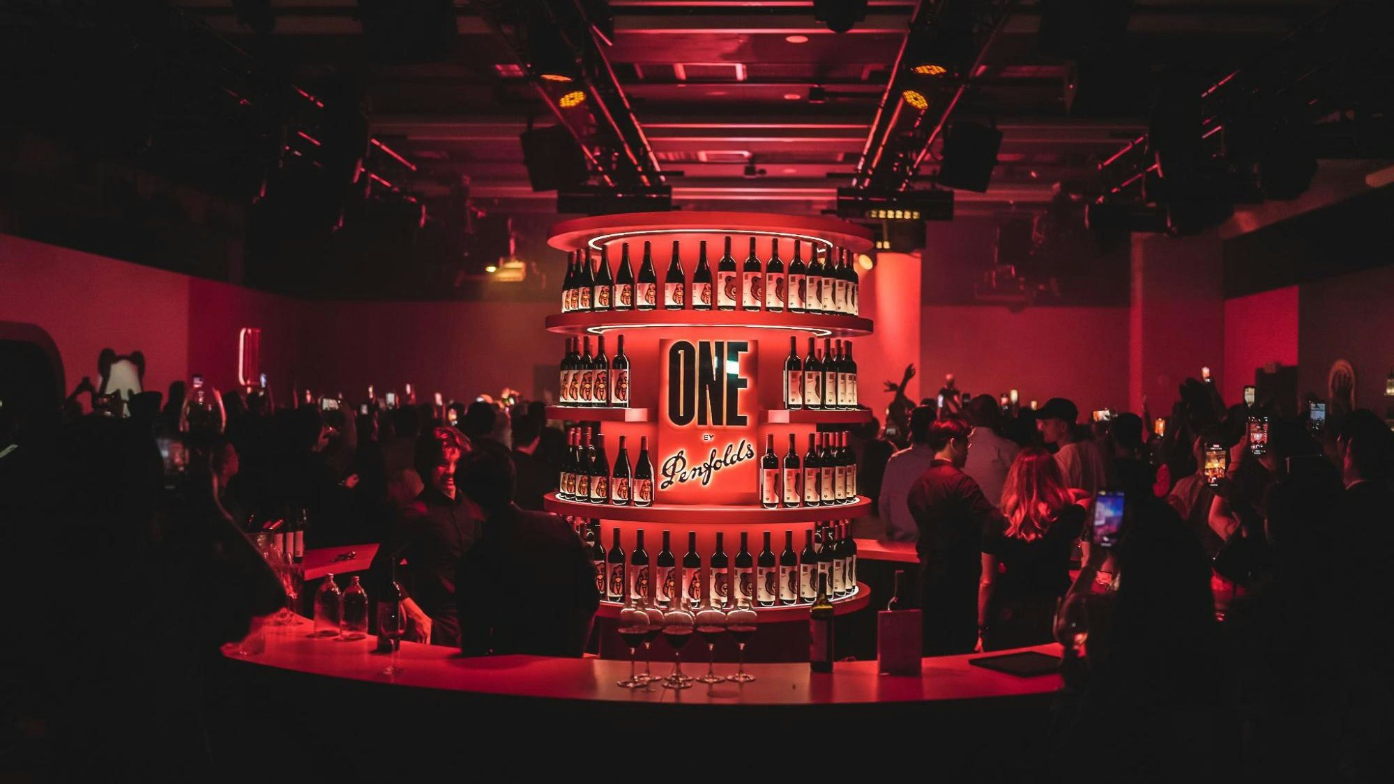 Like the One by Penfolds range, the global launch party provided an integrated experience covering creativity, art, fashion, and wine. Photo: Penfolds 