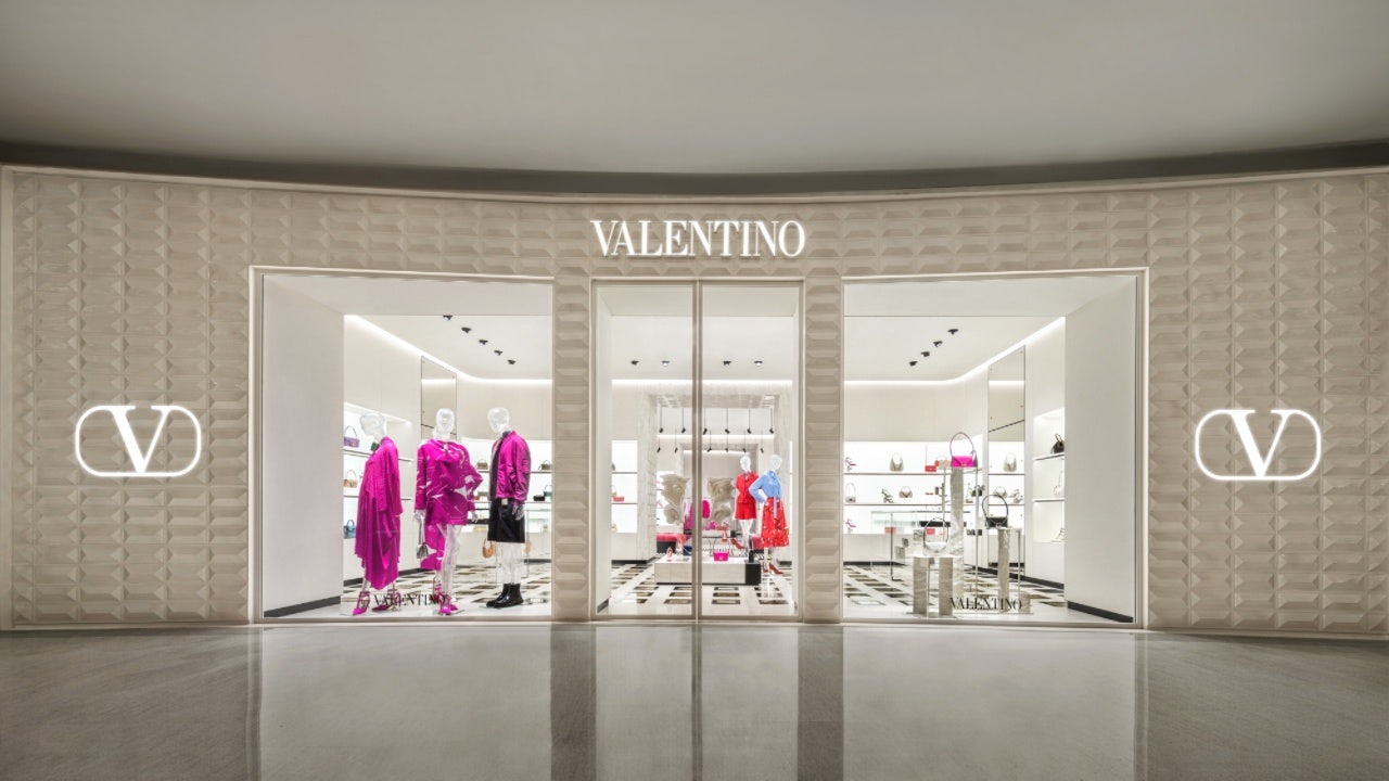 Valentino Shanghai Plaza 66 flagship store. Photo: Valentino