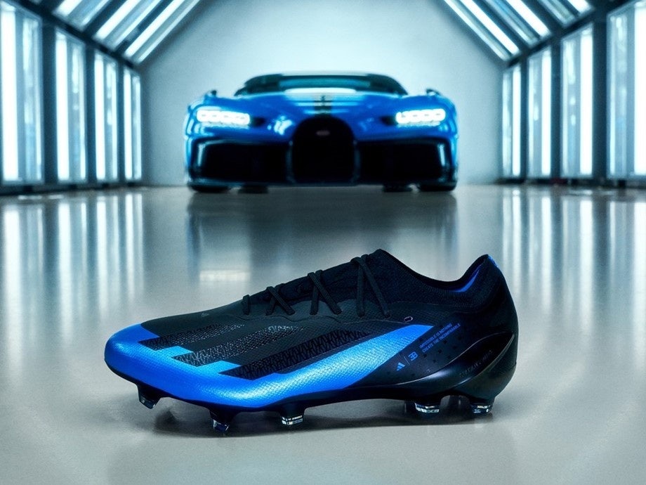 Adidas has teamed up with Bugatti on a new Web3-powered football boot. Photo: Adidas