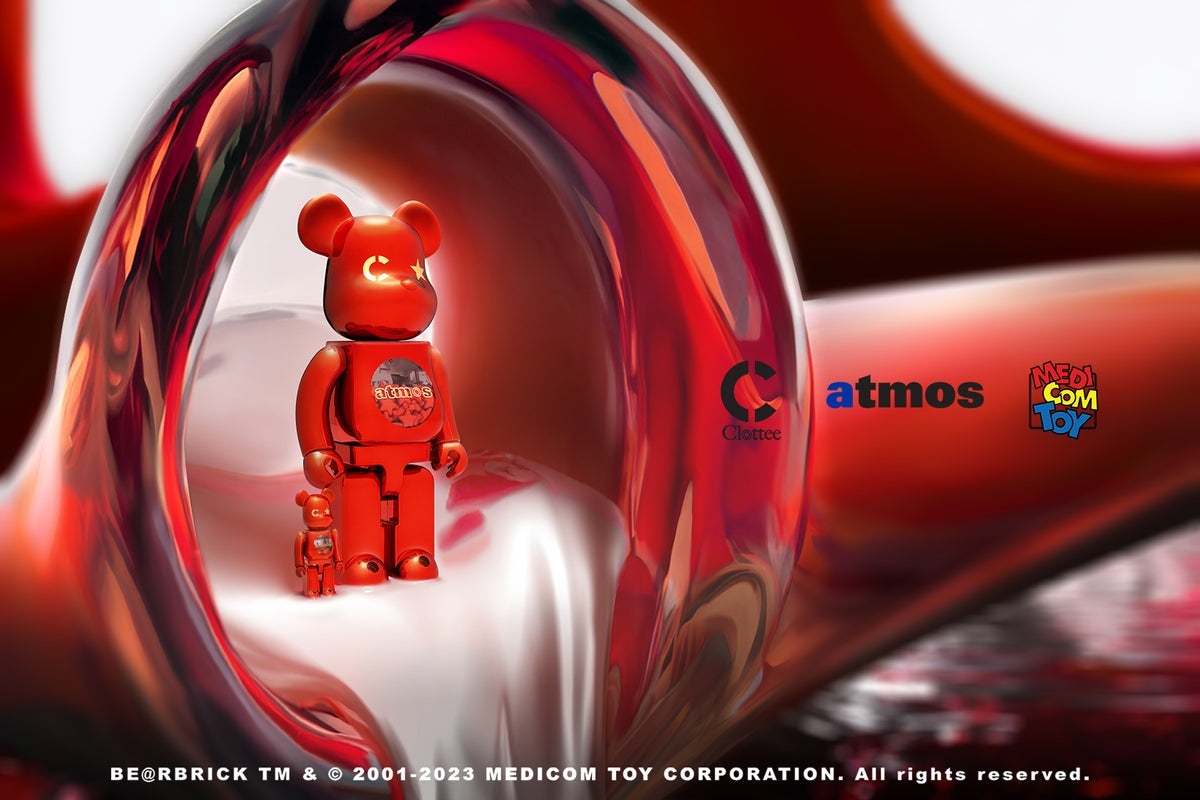 Clottee joins Atmos and Bearbrick as one of this week's biggest Chinese brand collaborations. Photo: Juice Store