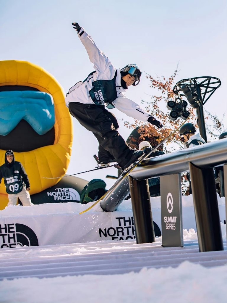 The North Face's Shanghai takeover with snow, skateboarding, street culture
