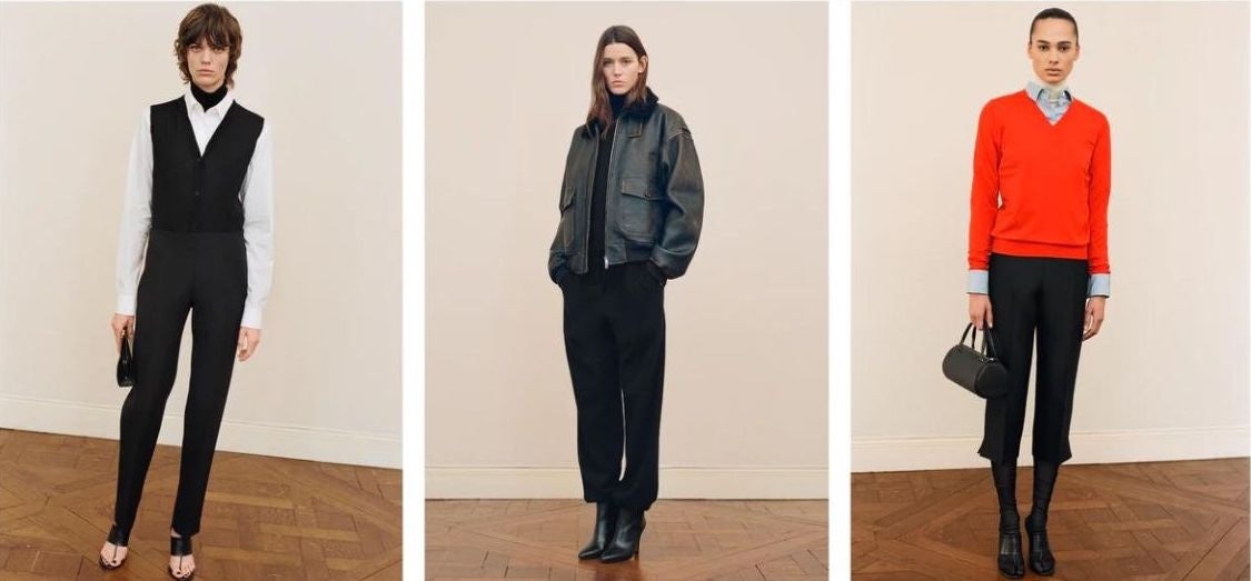 Looks from The Row Fall 2024. Photo: The Row