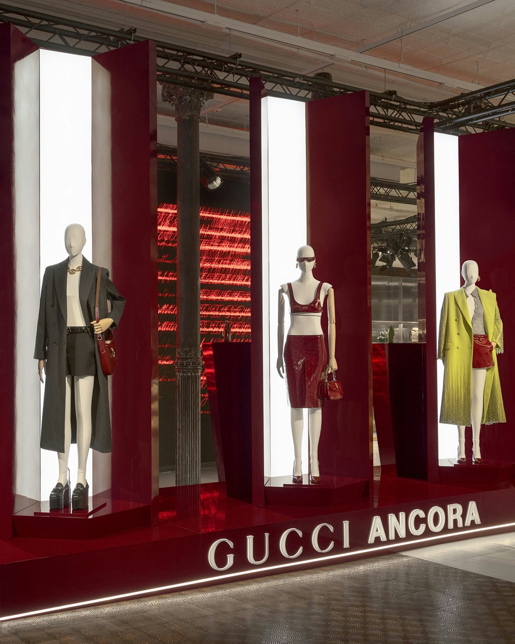 Gucci’s Ancora collection began rolling out in stores in February. Photo: Gucci