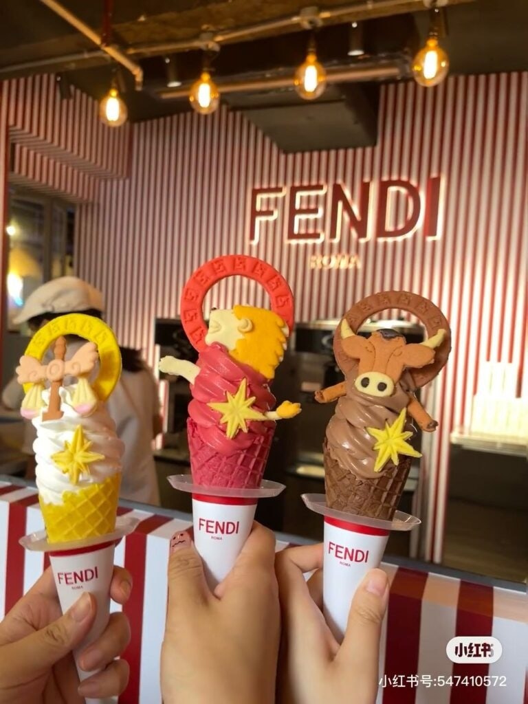 Fendi is incorporating consumer goods collaborations to connect with wider consumer demographics in the mainland. Photo: Xiaohongshu