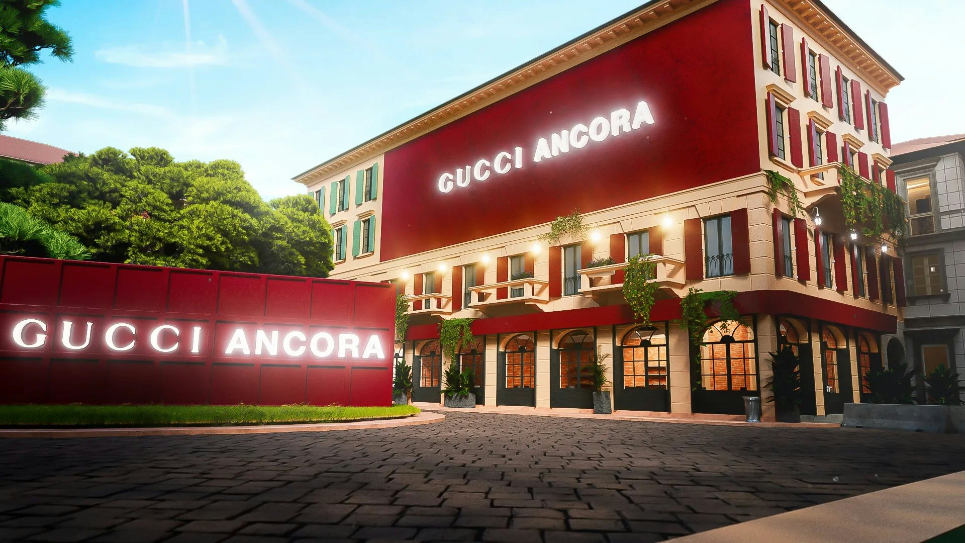 A virtual version of the Gucci Ancora showcase popped up in Roblox, Zepeto, and China's QQ. Photo: Zepeto